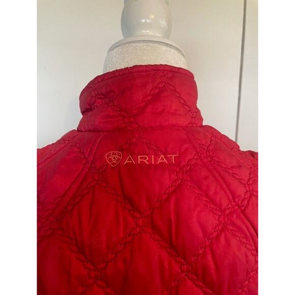 Ariat Women's Size Small Red‎ Riding Equestrian Vest - Picture 3 of 6